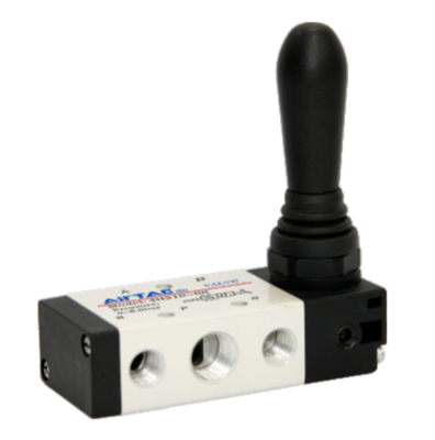 AIRTAC VALVE, 4H2 SERIES, 1/8"NPT 4 WAY 2 POSITION DETENTED
